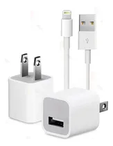 Comprar Cargador Turbo 5w Para iPhone 5\u002F6\u002F7\u002F8\u002Fxr\u002Fxs\u002Fmax + Cable