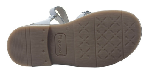 Imagen 5 de 9 de Sandalias Nena Marcel Ine Con Strass Urbanas Blancas