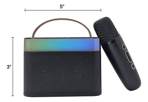 Som E Diversão! Caixa Bluetooth Com Karaokê