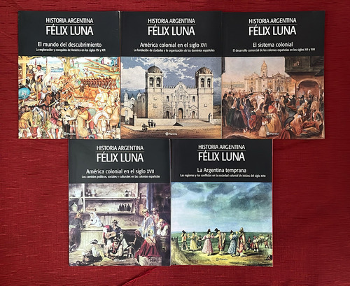 Historia Argentina (colección) - Félix Luna (Usado)