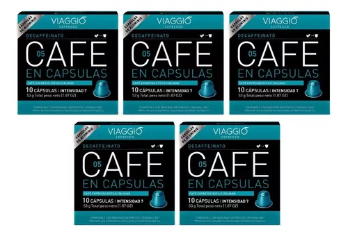 DESCAFEINADO CÁPSULA - NESPRESSO®* COMPATIBLE