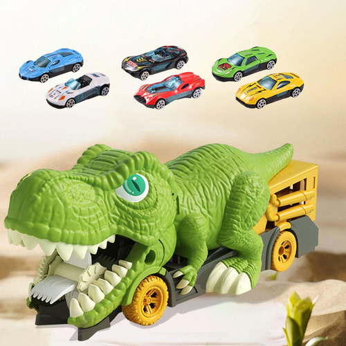 Coches Devoradores De Dinosaurios 6 Coches Pequeños