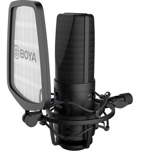 Microfono Boya By-m1000 Condenser De Estudio Tipo Rode Nt2a