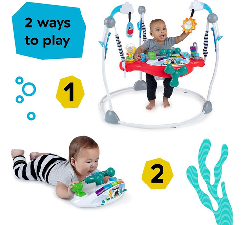 Saltador Baby Einstein Aventura En Avión 2 En 1 Unisex