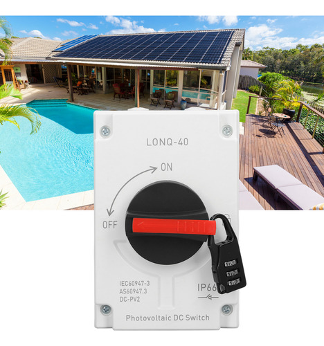 (lonq-40) Interruptor De Aislamiento De Corriente Continua F