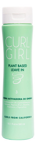 Curl Girl Leave In Plant Based Crema Activadora Rulos 300ml 