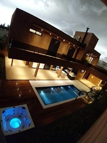 Sobrado Com 4 Dormitórios À Venda, Construído Em 2 Lotes, R$ 5.500.000 - Alphaville Nova Esplanada I - Votorantim/sp, Próximo Ao Shopping Iguatemi. - So0113 - 67640135