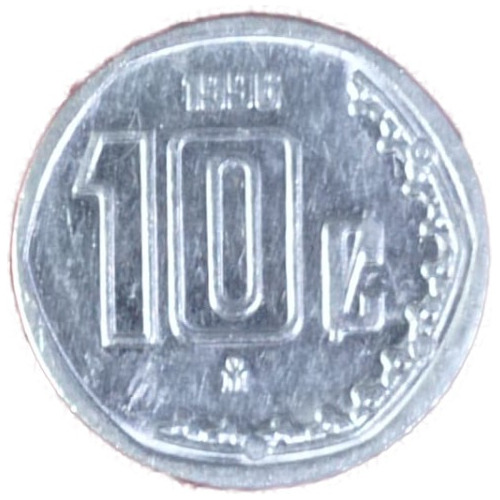 Moneda De 10 Centavos De 1996