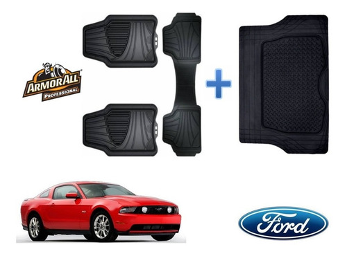Tapetes Uso Rudo + Cajuela Ford Mustang 2012 Armor All