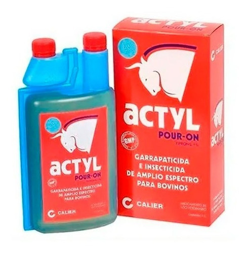 Actyl Pour-on Insecticida Y Acaricida 1 Litro (fipronil 1%)