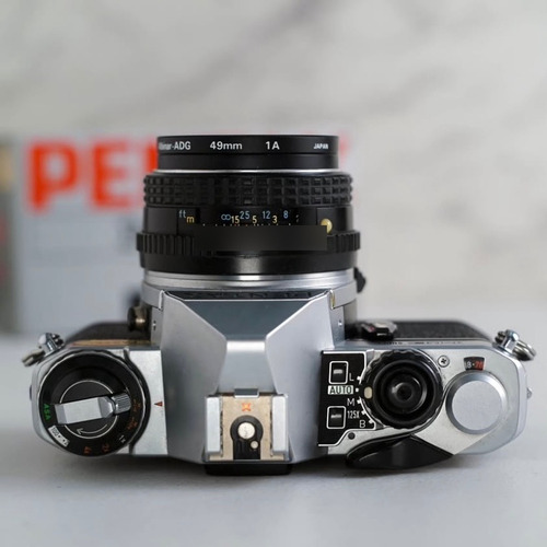 Pentax Me Super + Smc Pentax-m F2 50mm Plateado (Usado)