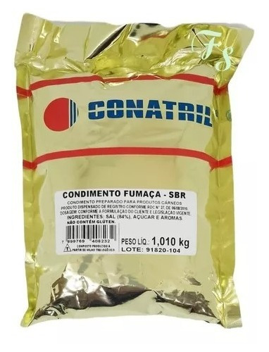 Fumaça Em Pó Natural 1 Kg - Sabor De Defumado E Churrasco