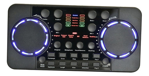 Tarjeta De Sonido V300 Live Audio Mixer Fácil De Usar