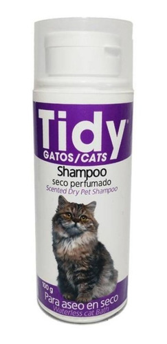 Tidy Gatos Shampoo Aseo En Seco 100g Gatos Tps