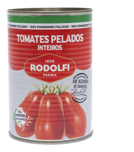 Tomates Rodolfi Enteros Pelados 400g