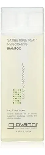 Shampoo Giovanni Triple Treat De Árbol De Té, 8.5 Oz