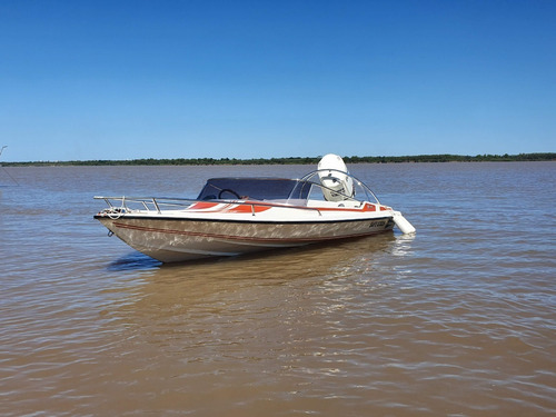 Imagen 6 de 9 de Lancha Monza Motor Evinrude 135 Ho V6 Etec 90 Horas De Uso