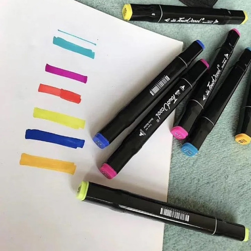 Kit De Rotuladores Touch Five, 40 Colores Comunes