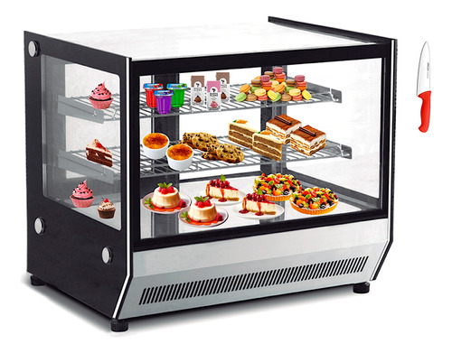 Vitrina Refrigerada Delicatessen Migsa 90 Cm Gn-900-rt