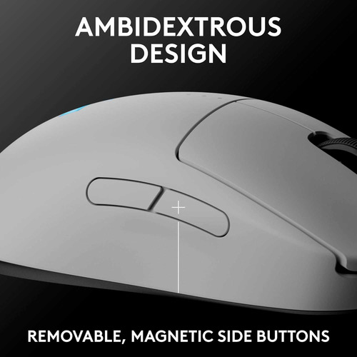 Mouse Gamer Logitech G Pro 2 Wireless Hero 2 32k Rgb White