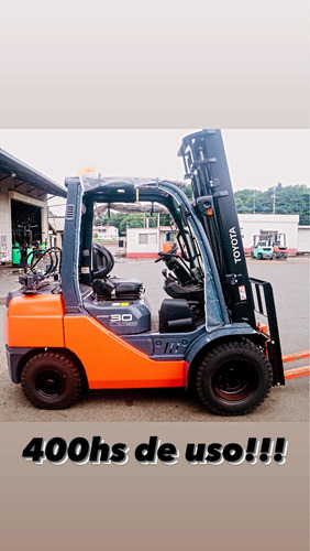 Imagen 11 de 11 de Autoelevador Toyota 2.5tn Nafta/glp/desplazador