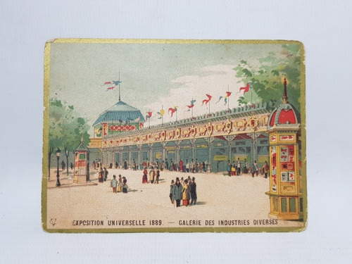 Exposición París 1890 Buenos Aires Tarjeta Postal Mag 57550