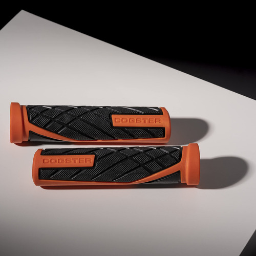 Empuñaduras Deslizantes De Goma Para Bicicleta Xc Mtb Bmx Rojo
