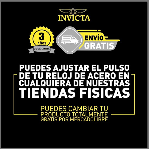 Reloj Invicta 33963 Acero Hombres