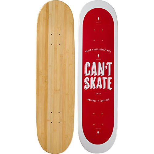 Bamboo Skateboards No Puede Skate Graphic Skateboard Deck, 8