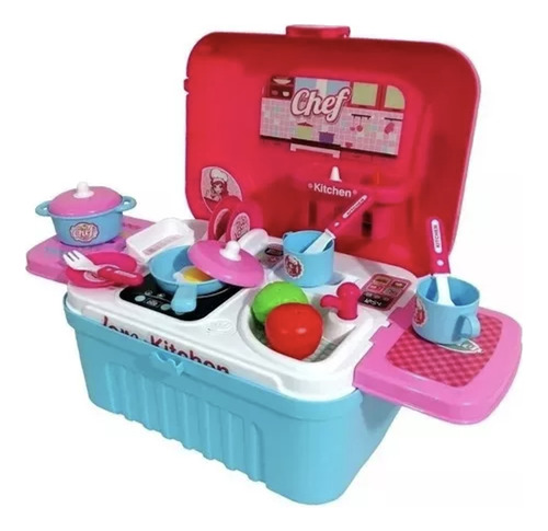 Cocina Cocinita Juguete Luz Sonido Creatividad + Regalo