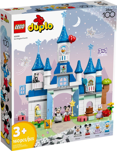 Lego Duplo Disney Castillo Mágico 3en1 10998 100 Aniversario 160