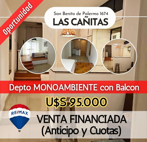 Las Cañitas - Venta Departamento Divisible A 2 Amb