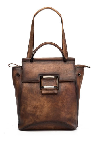 Women Genuine Leather Backpack Shoulder Bag Handbag,satchel For Women,crossbody Purse Tote Bags Travel Retro