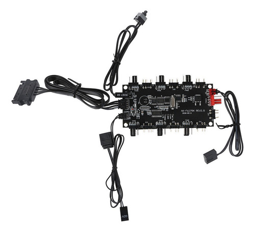 Controlador Remoto 5v Rgb E Hub Magnético Pwm 8 Portas Argb
