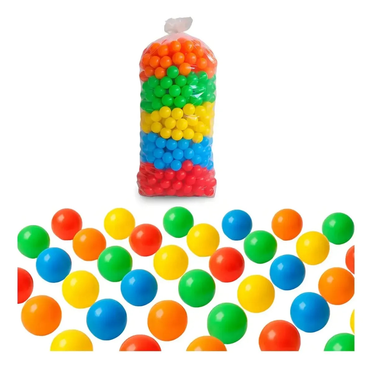 Bolinha Colorida Para Piscina 500 Unidades