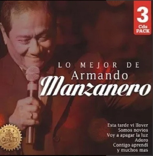 MANZANERO ARMANDO -  LO MEJOR DE - cd