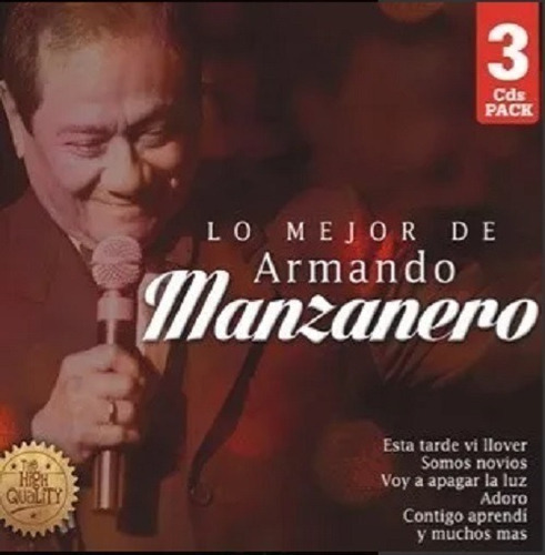 MANZANERO ARMANDO LO MEJOR DE - Físico - CD