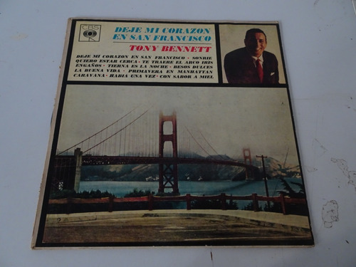 Tony Bennett - Deje Mi Corazon En San Francisco -  Vinilo 