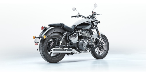 Royal Enfield Super Meteor 650 - Interstellar -(grey, Grenn)
