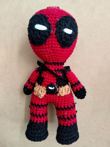 Deadpool Tejido A Crochet 20 Cent 