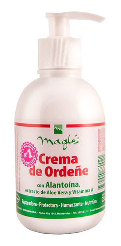 Crema De Ordeñe Maglé® 250g | Alantoína + Aloe Vera + Vit. A