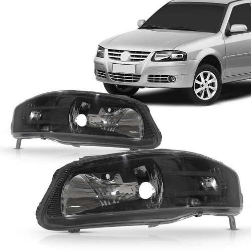 Par Farol Gol G4 05 06 07 08 09 10 11 12 13 14 Máscara Negra