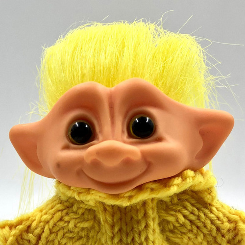 Muñecos Trolls Trolls Juguetes Figurita Cabello Amarillo