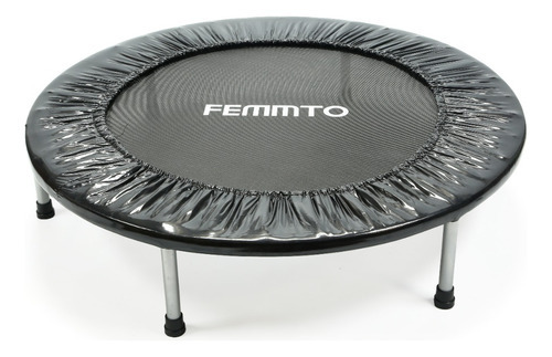 Imagen 1 de 5 de Mini Trampolin Cama Elastica Negro - 1 Mts Profesional