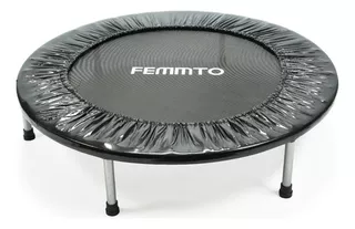 Mini Trampolin Cama Elastica Negro - 1 Mts Profesional