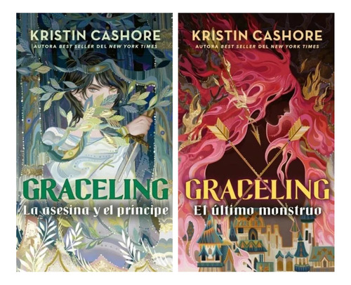 Graceling 1 Y 2 - Kristin Cashore - Puck - 2 Libros
