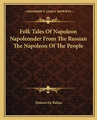 Libro Folk Tales Of Napoleon Napoleonder From The Russian...