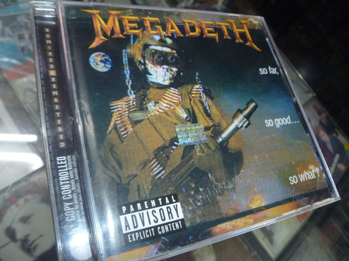 Megadeth - So Far So Good ..so What ?-cd Garantia Abbey Road
