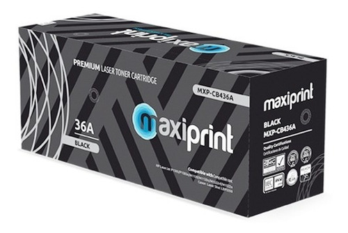 Toner Maxiprint Compatible Con Hp Mxp-cb436a (36a) Mi