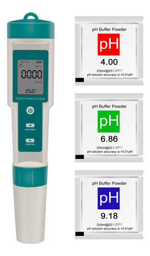 Medidor De Calidad De Agua Digital Multifuncional 7 En 1 Por